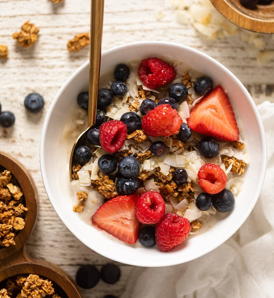 Vanilla Honey Oatmeal Breakfast Bowl