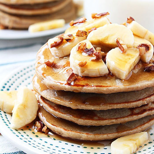 Honey Banana Pancakes