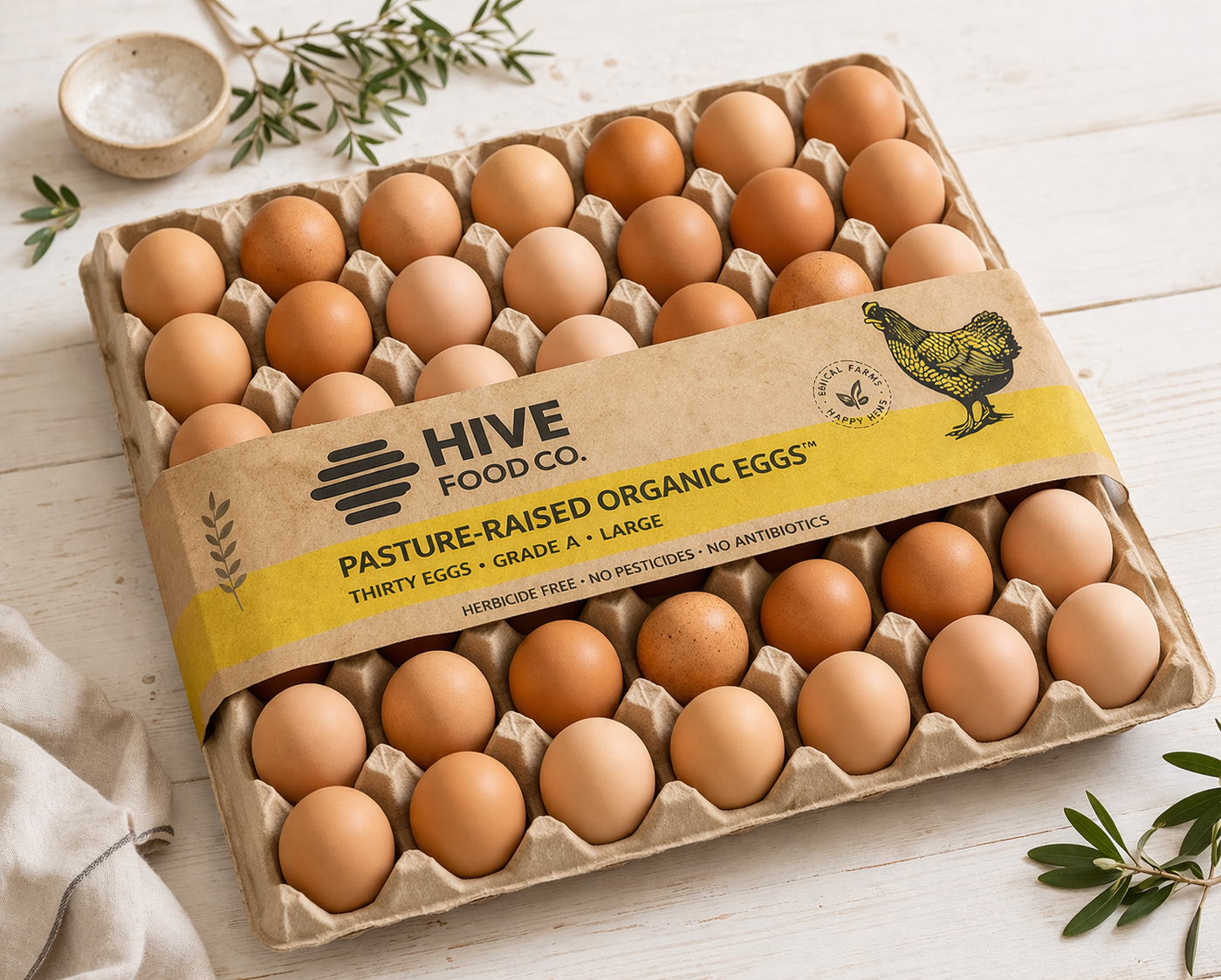 Farm Fresh Organic Eggs
