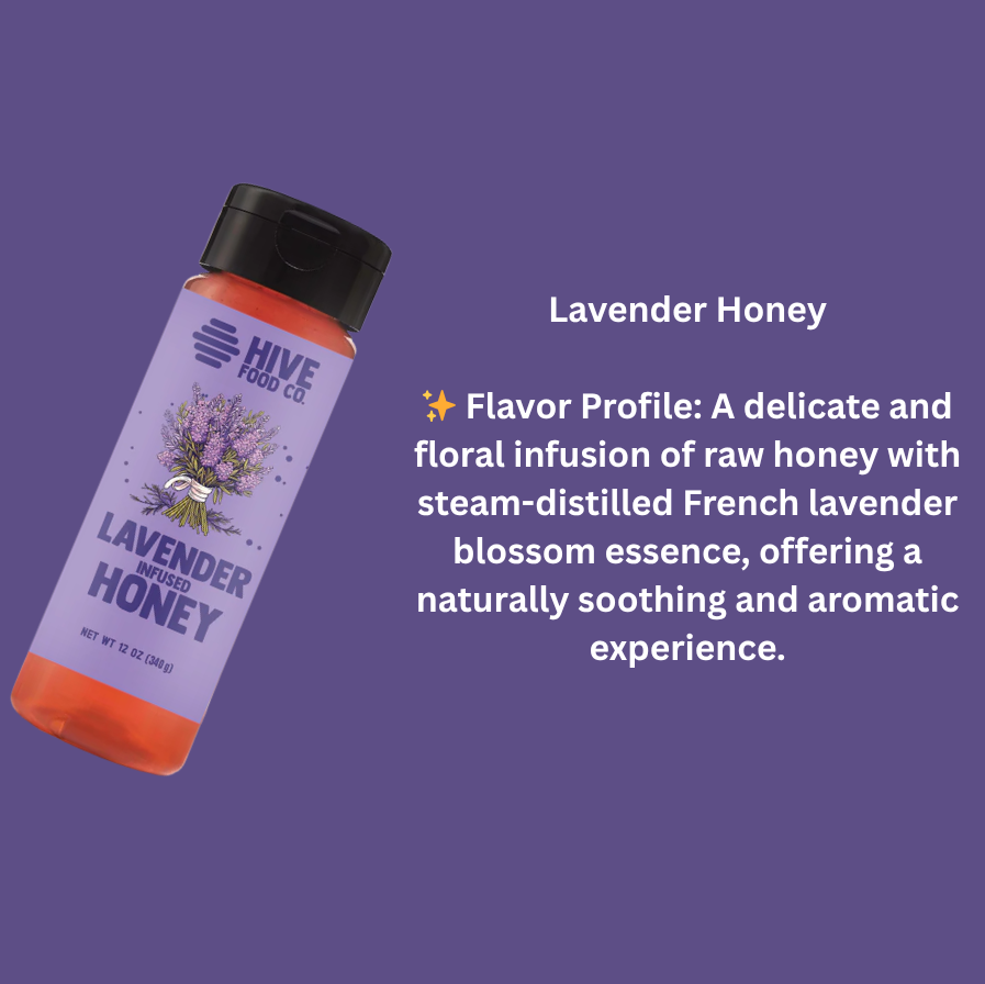 Lavender Infused Honey