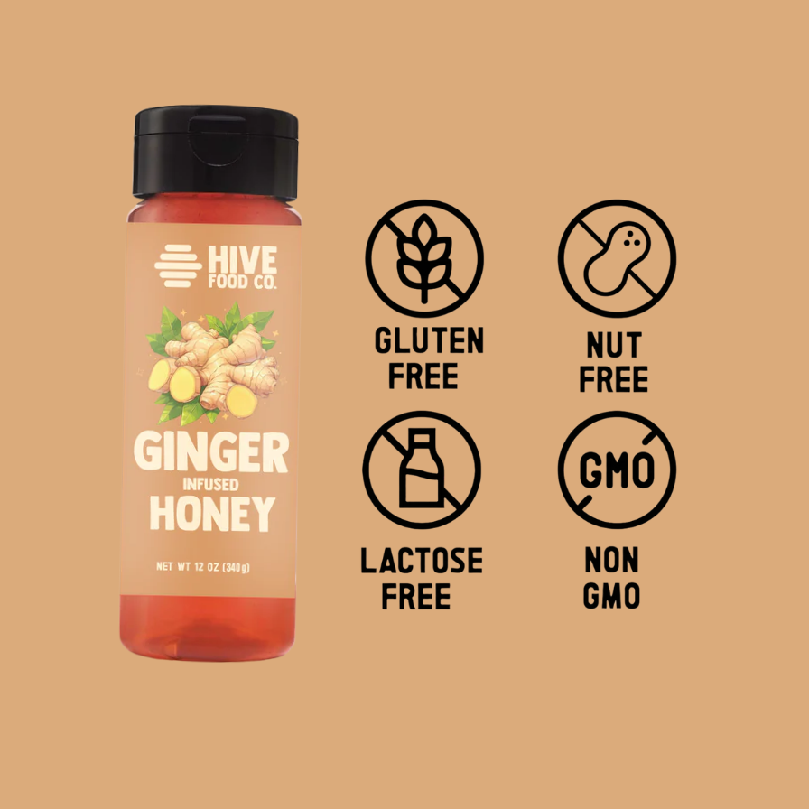 Ginger Infused Honey