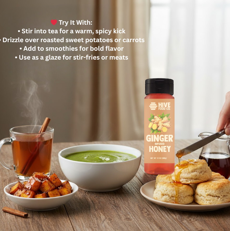 Ginger Infused Honey