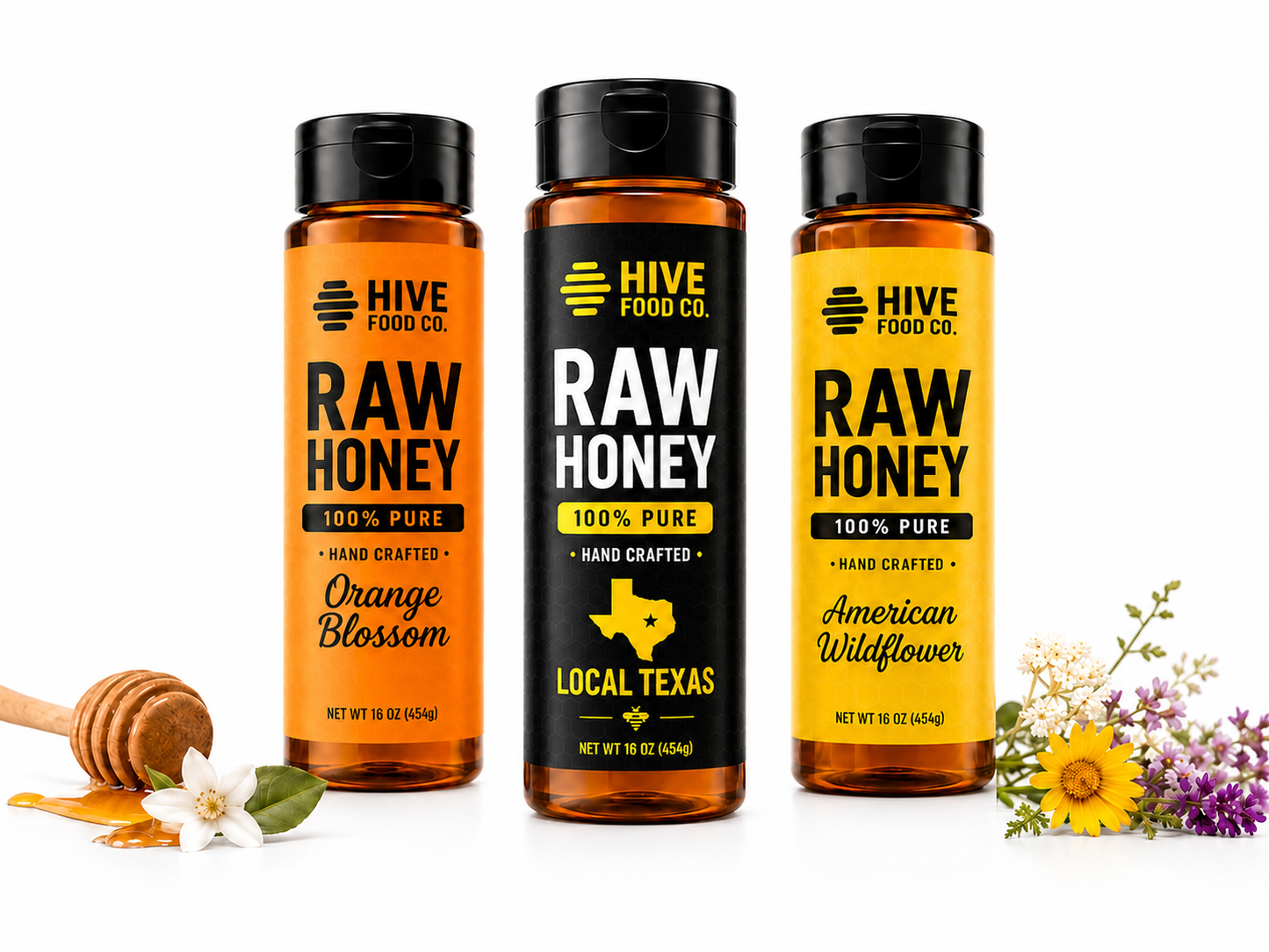 Raw Honey Variety Pack