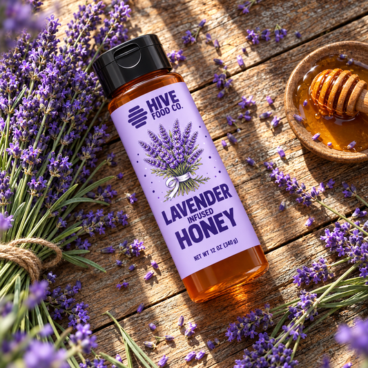 Lavender Infused Honey