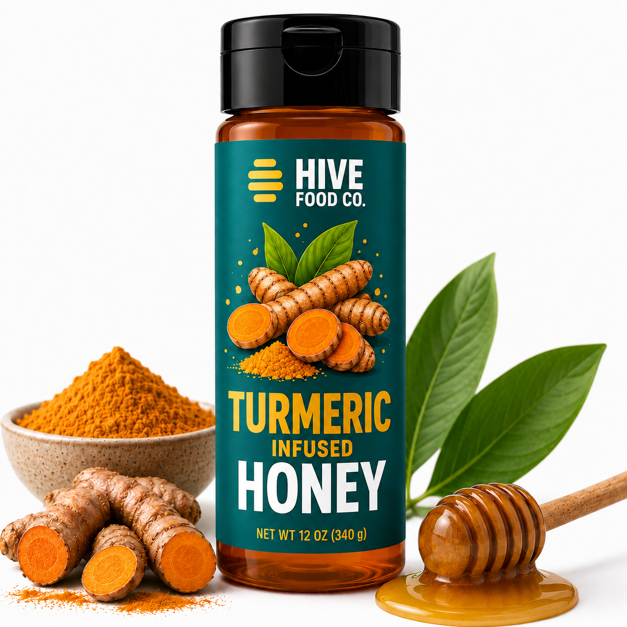 Turmeric Infused Honey