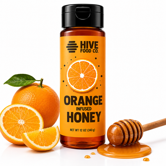 Orange Infused Honey