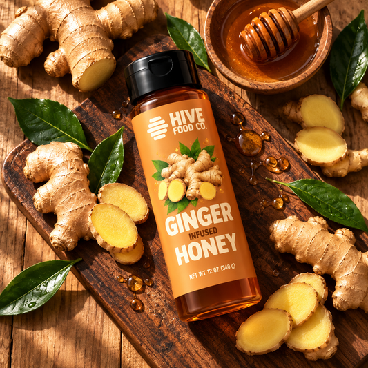Ginger Infused Honey