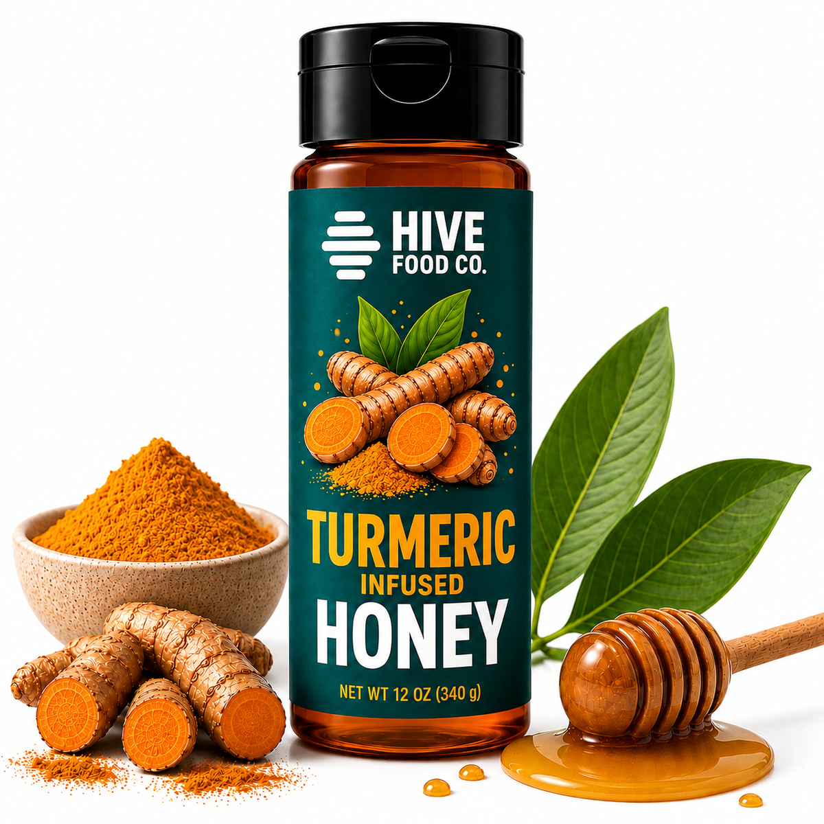 Turmeric Infused Honey