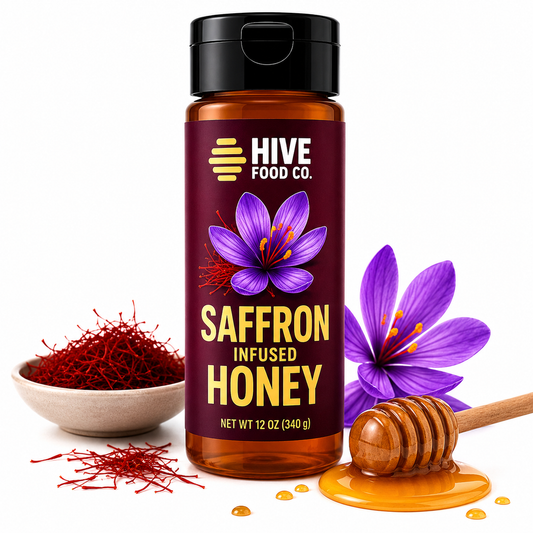 Saffron Infused Honey