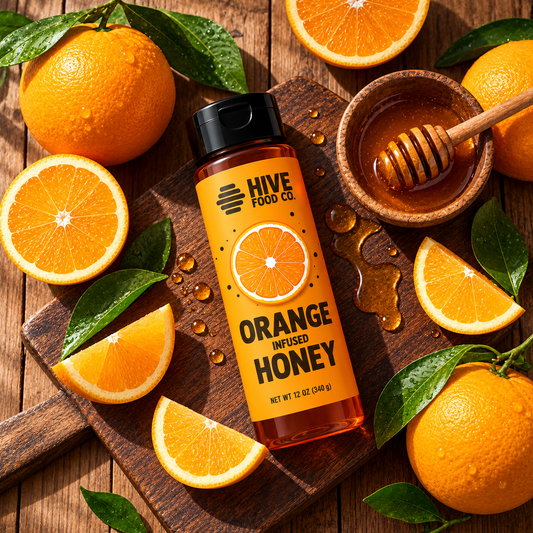 Orange Infused Honey
