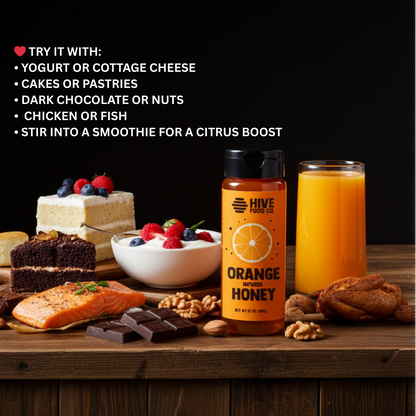 Orange Infused Honey