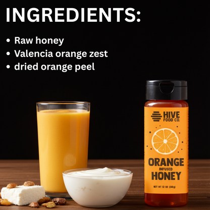 Orange Infused Honey