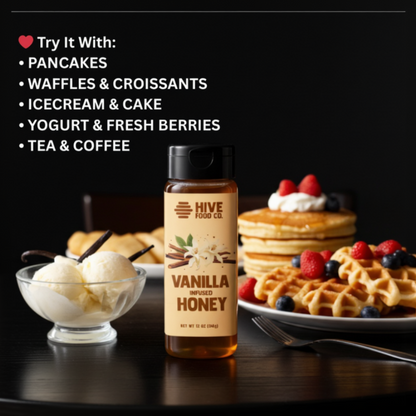 Vanilla Bean Infused Honey