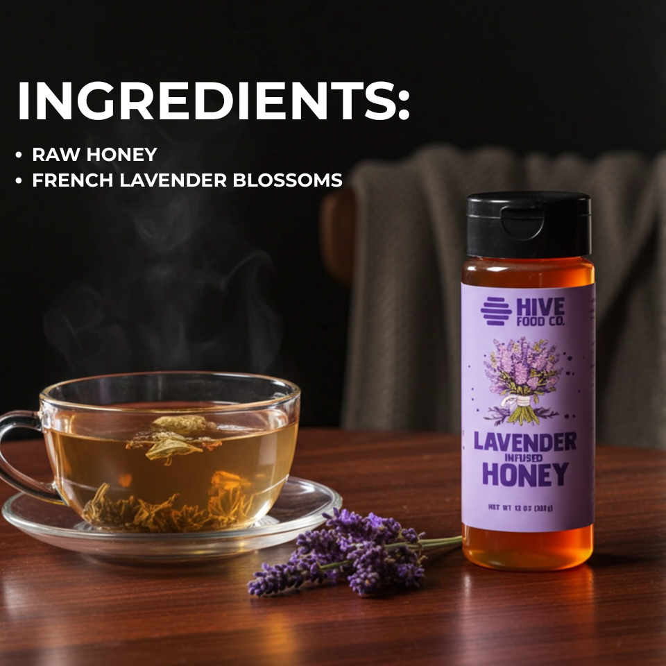 Lavender Infused Honey