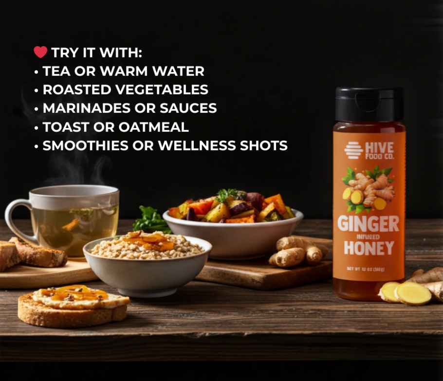 Ginger Infused Honey