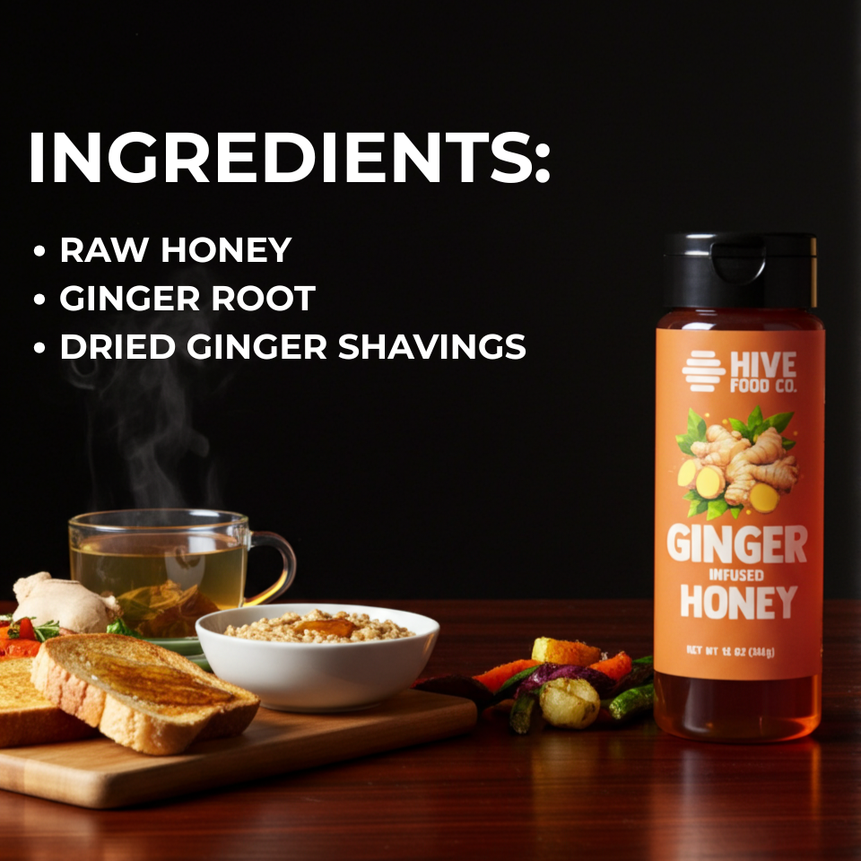 Ginger Infused Honey