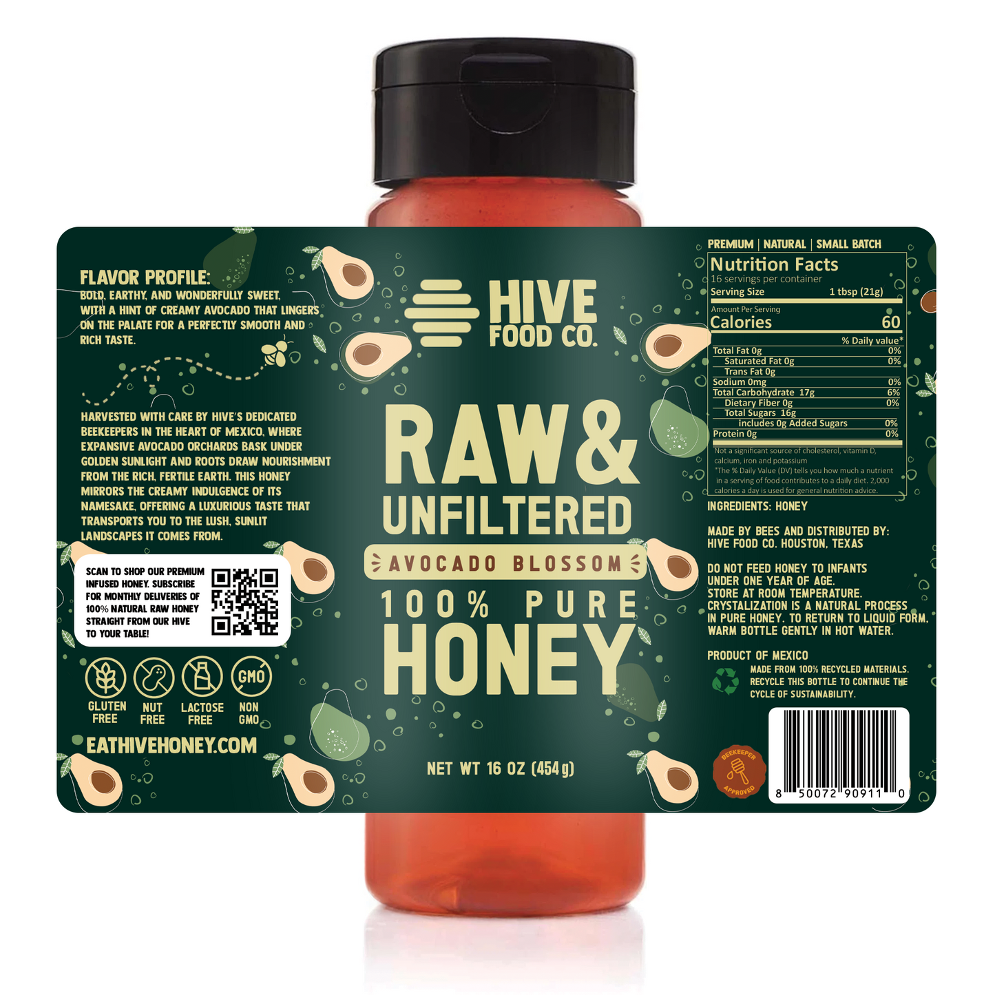 Avocado Blossom Honey