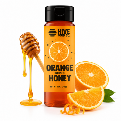 Orange Infused Honey