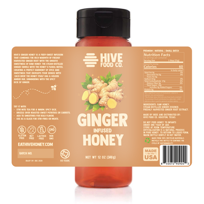 Ginger Infused Honey