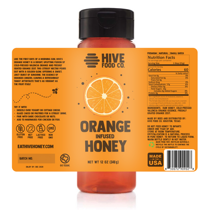 Orange Infused Honey