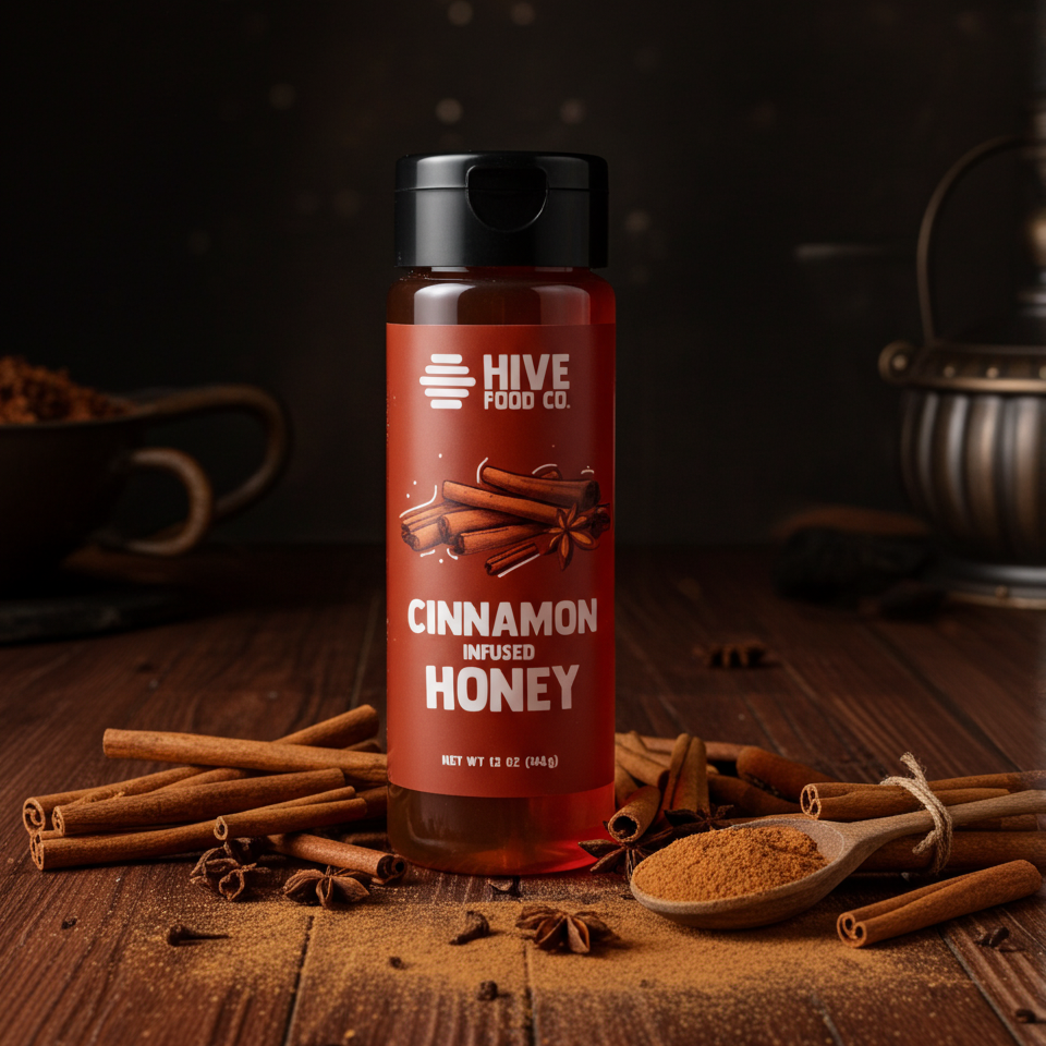 Cinnamon Infused Honey
