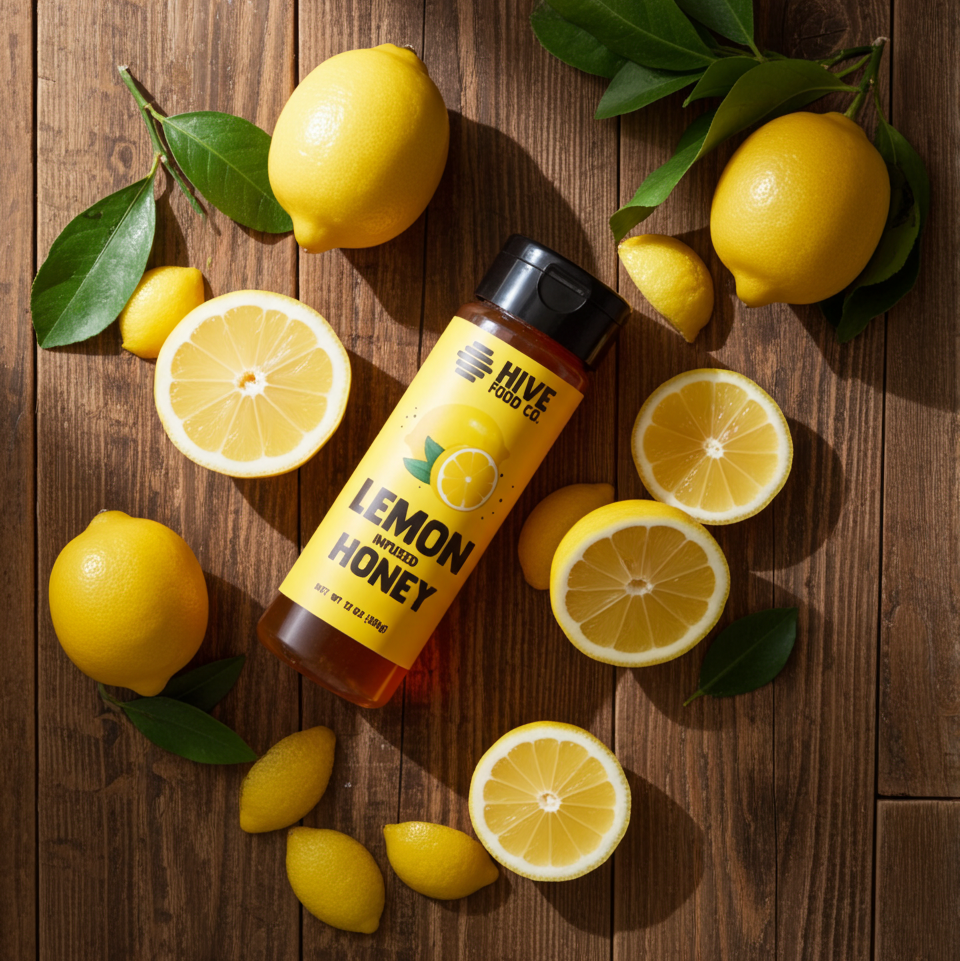 Lemon Infused Honey