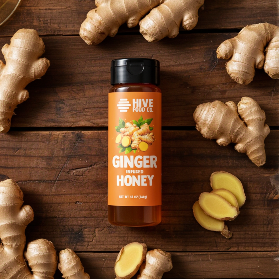 Ginger Infused Honey