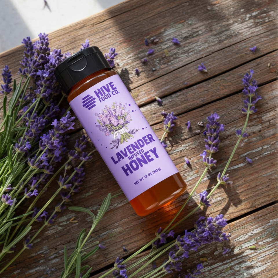 Lavender Infused Honey