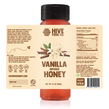Vanilla Bean Infused Honey